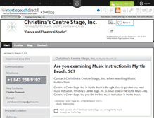 Tablet Screenshot of christinas-centre-stage-inc-myrtle-beach.myrtlebeachdirect.info