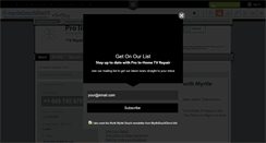 Desktop Screenshot of pro-inhome-tv-repair-north-myrtle-beach.myrtlebeachdirect.info