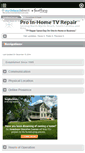 Mobile Screenshot of pro-inhome-tv-repair-north-myrtle-beach.myrtlebeachdirect.info