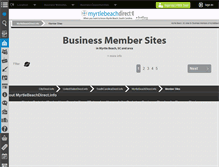 Tablet Screenshot of members.myrtlebeachdirect.info