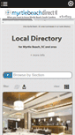 Mobile Screenshot of directory.myrtlebeachdirect.info